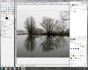 The Gimp een uitgebeid foto bewerk programma