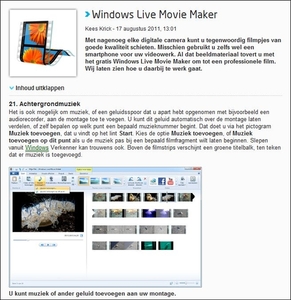 Moviemaker cursus