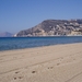 strand van Calpe,Spanje