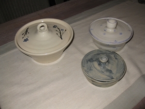 potten met deksel