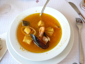 Sopa pescado