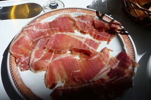 Trevelez ham tapa