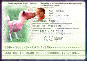 Paspoort  Catharina Segers