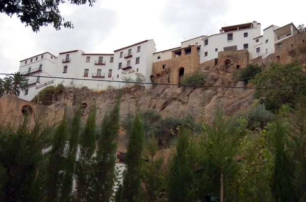 1054 Ronda - zicht vanaf de Arabische baden