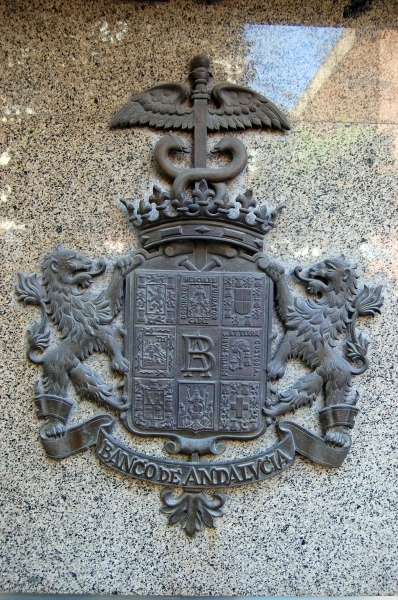 161 Marbella - schild banco de Andalucia