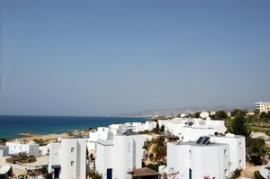 10Cyprus - hotel St Georges zicht vanuit kamer