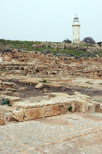 42 Phaphos - archeologische site - asclepion en Odeon met vuurtor