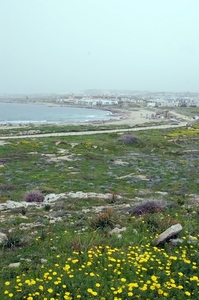 48 Phaphos - archeologische site - zicht op de baai