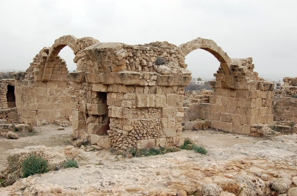 53 Phaphos - archeologische site - Saranda kolones_kasteel