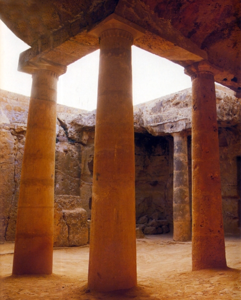 Paphos tombs of the kings