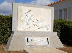 36Phaphos -  oude stad- monument oorlog ´54 - ´55