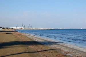 097Cyprus - Larnaca - strandpromenade