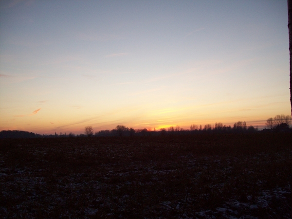 zonsondergang 11 jan 2009