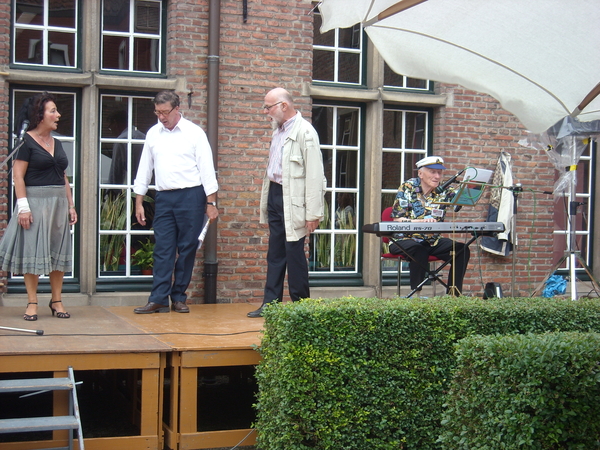 Rita, Michel, Berten en Marcel