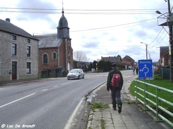 Ardennen Adeps wandeling Gozin Beauraing