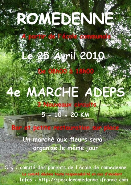 Ardennen Adeps wandeling Romedenne