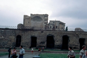 e1791  Maxentius - oude basiliek -  forum romanum