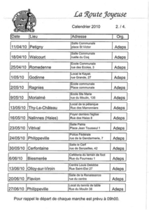 2010_04_18 Walcourt La Route Joyeuse 01 planning