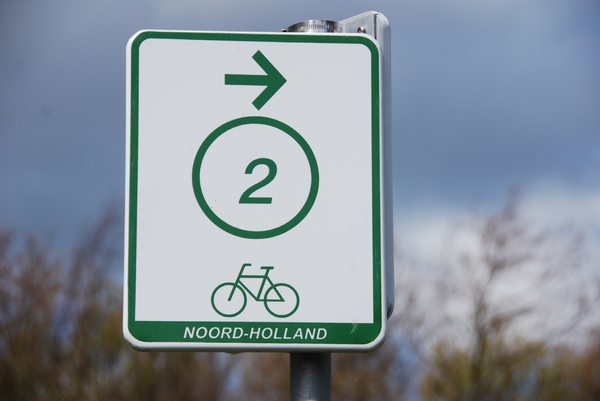 een fietsroute