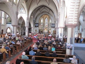 Herdenking 4 Mei in de kerk van Millingen