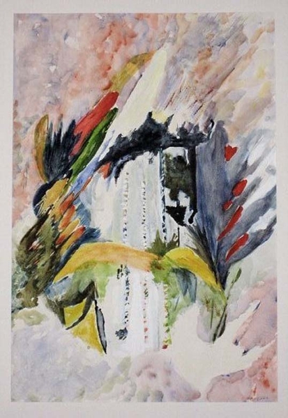 NUMMER 20. ACRYL PALET  50 X 70 CM