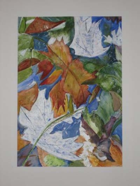 NUMMER   25   HERFST   ACRYL   40 X 50  CM