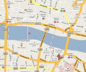 Borough-Market map