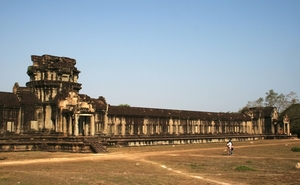 Grote galerijen van Angkor Wat