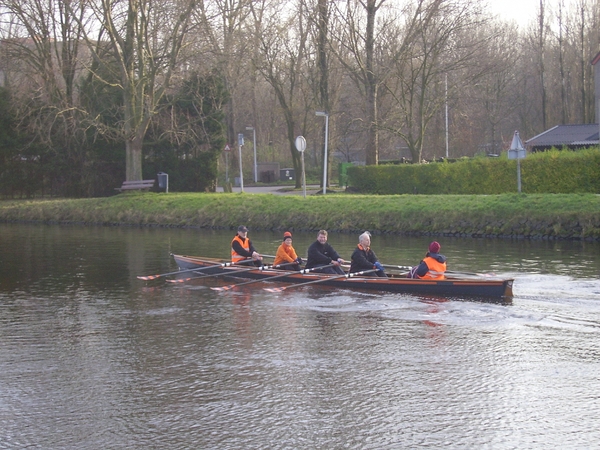 Roeien rond de kerstdagen