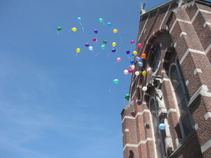 wie vangt mijn ballon