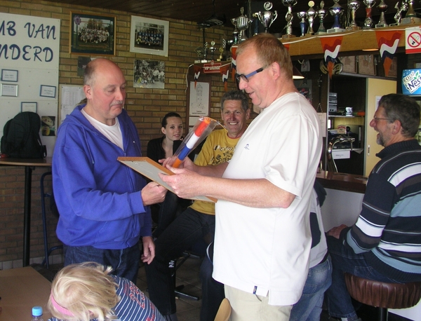 de morele winnaar van de trainingen.