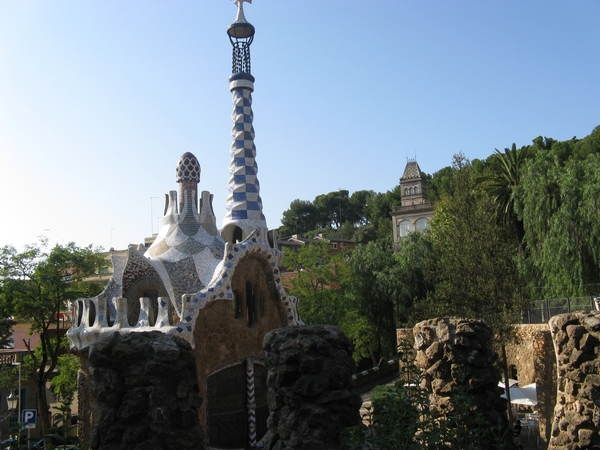 park Guel barcelona werken Gaudi