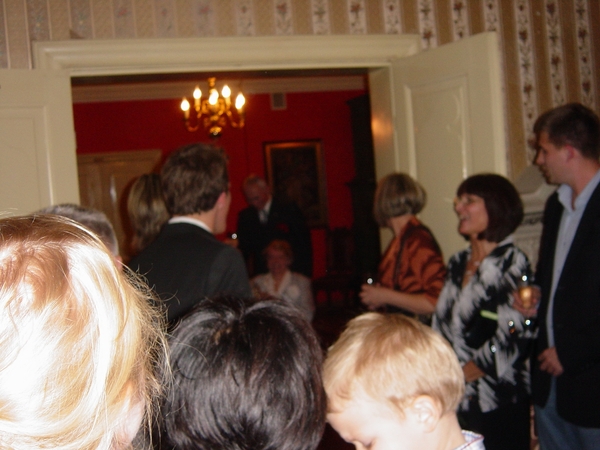 Daar is de jarige met Linda