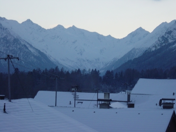 zicht vanuit Hotel Wienerhof