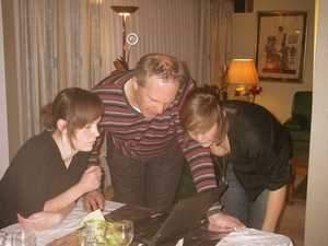 mark met z n dochters