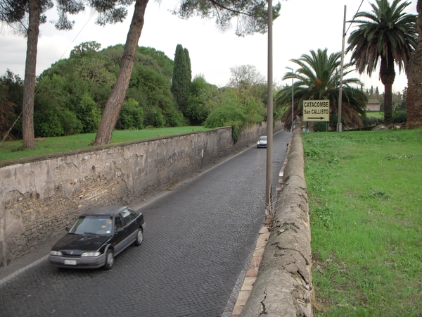 Catacombe ingang Via Appia Antica: bus 118