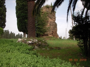 Tumulus op catacombegrond langsheen de Via Appia