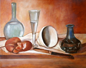 Stilleven naar Morandi