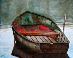 Stilleven met bootje