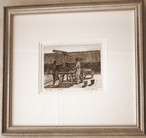 Vervaardigen van handsteen