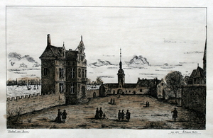 Kasteel van Boom  (naar oude ets)