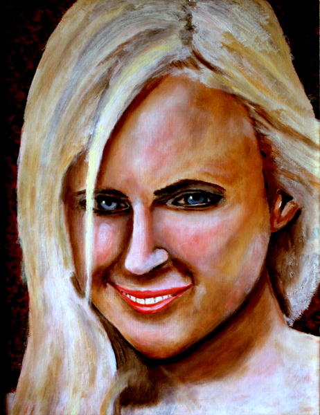 Portret van een jonge vrouw