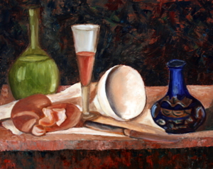 Stilleven naar Morandi