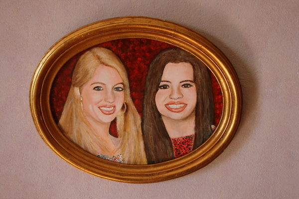 Portret van Julie en Chlo