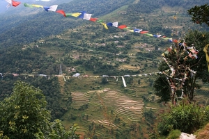 Naar de vallei van Kathmandu