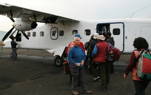 Vlucht naar Jomosom