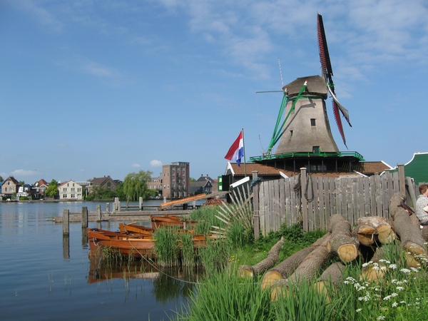 Houtzaagmolen : Het Jonge Schaap.