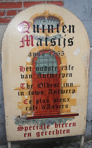Het oudste cafe van Antwerpen