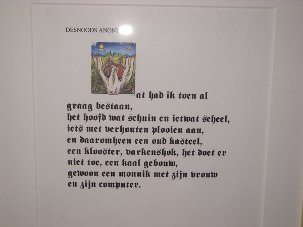 gedicht zelfportret met Tineke Sanders