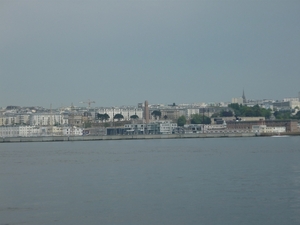Brest vanop het water